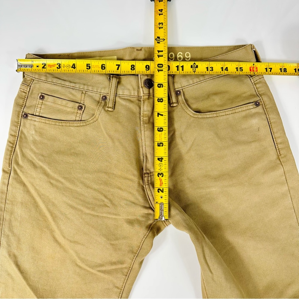 GAP 1969 JEANS MENS 30x32 SLIM fit khaki casual jeans - Picture 4 of 6